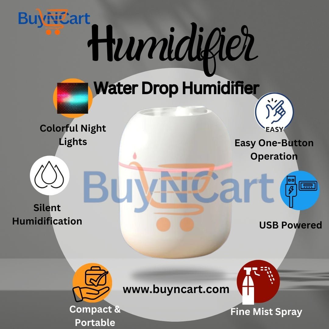 Air Humidifier | Best Mini Humidifier Price in Pakistan | Buyncart Online Store in Pakistan - Buyncart