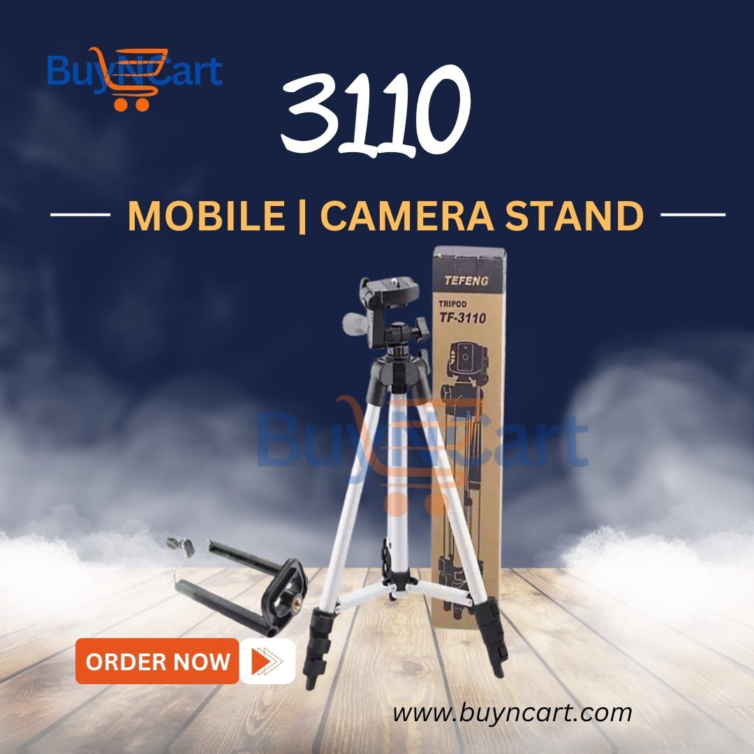 TF3110 Tripod Stand for Mobile & Camera – Best Tripod in Pakistan | BuyNCart | Online Store in Pakistan - Buyncart