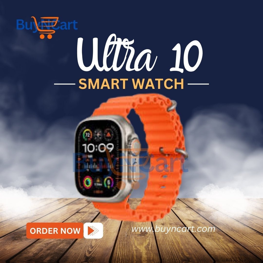 Ultra 10 Smart Watch with 10 Straps – Best Smart Watches in Pakistan | BuyNCart Online Store in Pakistan - Buyncart