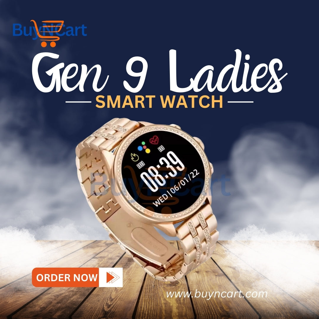 Gen 9 Pro 2 Ladies Smartwatch – 7 Straps | Best Smart Watches in Pakistan | BuyNCart | Online Store in Pakistan