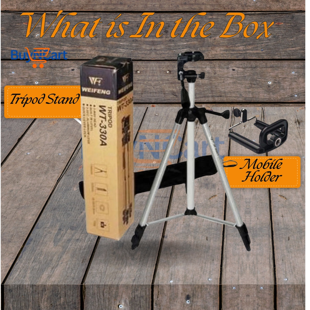 330A Tripod Camera Stand for DSLR & Mobile – Best Tripod in Pakistan | BuyNCart | Online Store in Pakistan