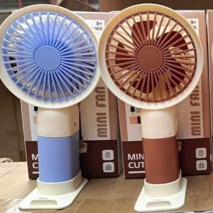 Portable USB Rechargeable Mini Hand-Held Fan – Portable, at Buyncart Online Store in Pakistan