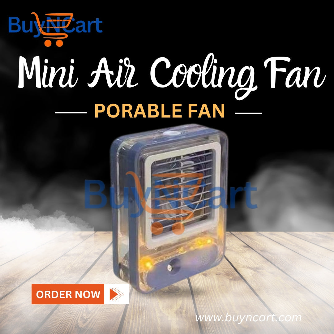 Portable Mini Air Cooling fan With USB Rechargeable