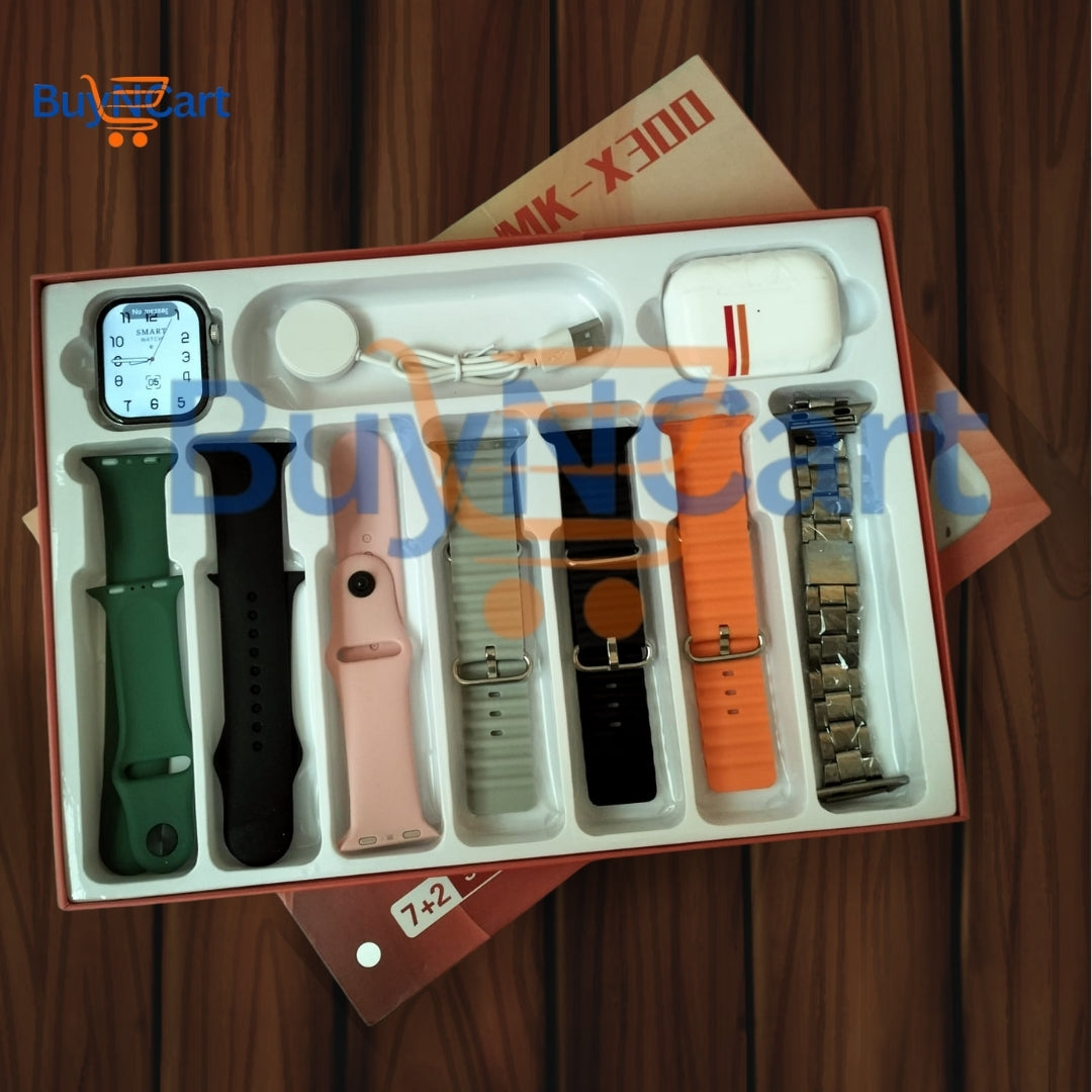 MK-X300 Series 10 Smartwatch with Wireless Earbuds | latest smart watch | buyncart online store in Pakistan