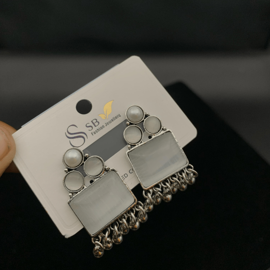 Antique Earrings with Original Stones for All Occasions – Traditional Chandelier Tops Online in Pakistan | Buyncart - Buyncart