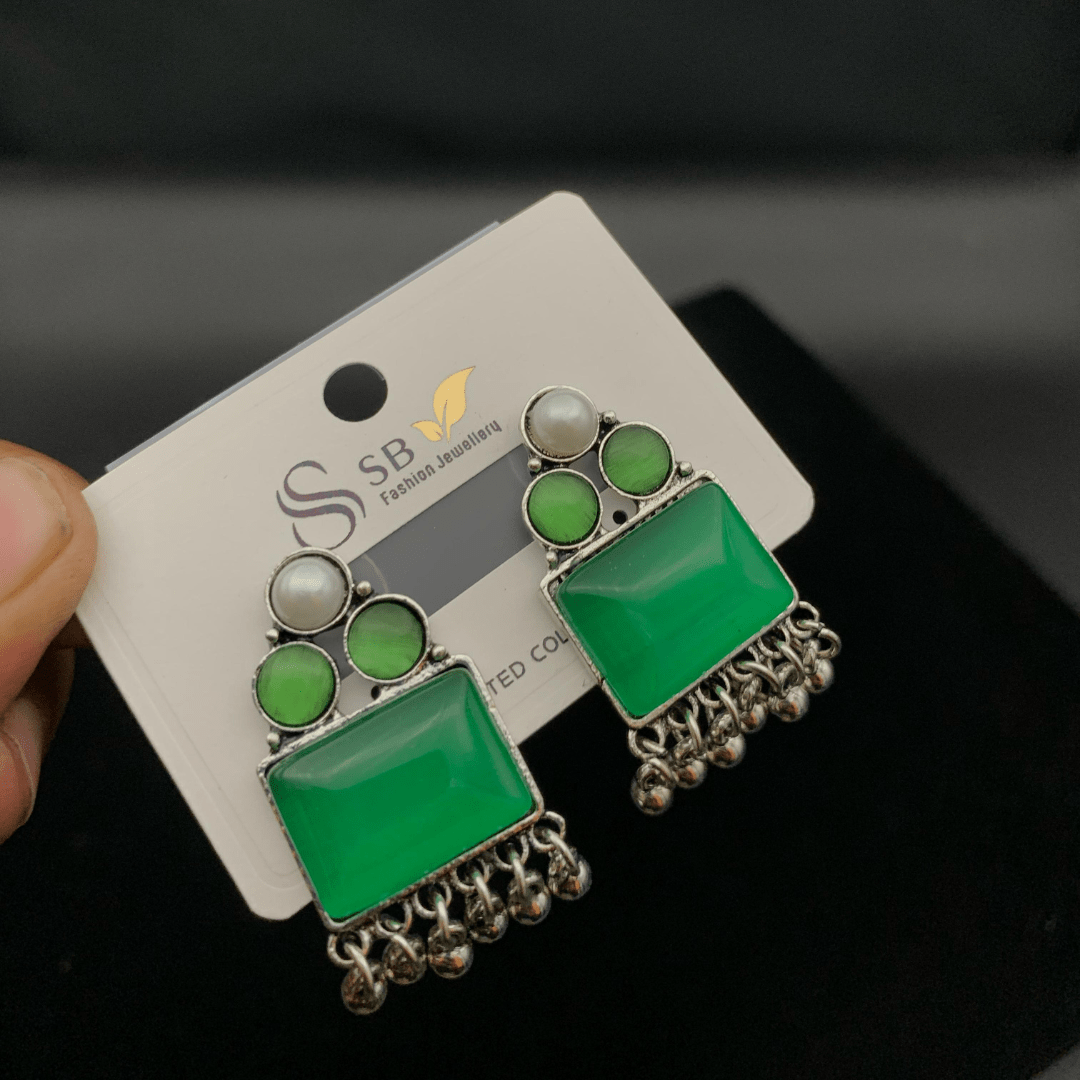 Antique Earrings with Original Stones for All Occasions – Traditional Chandelier Tops Online in Pakistan | Buyncart - Buyncart