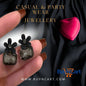 Buy Korean Black Diamond Tops Earrings for Women in Pakistan – Elegant & Trendy Jewellery | Buyncart - Buyncart