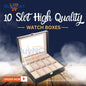 High Quality Leather Watch Boxes 10 & 12 Slots Organizer Smart Watch Storage Case in Pakistan | BuyNCart Online Store - Buyncart