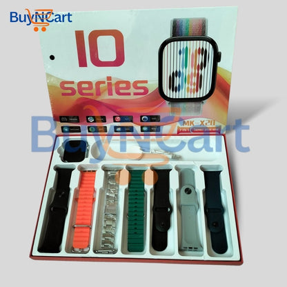 MK - X20 Series 10 Smartwatch 7 - in - 1 Combo | Best Smart Watch Price in Pakistan | buyncart Online Store in Pakistan - Buyncart