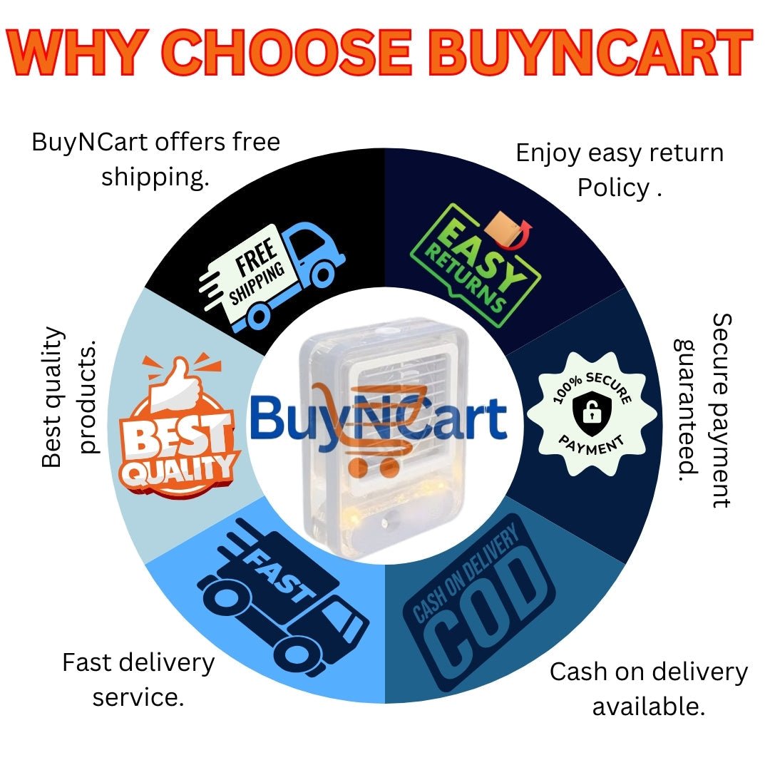 Portable Mini Air Cooling fan With USB Rechargeable - Buyncart