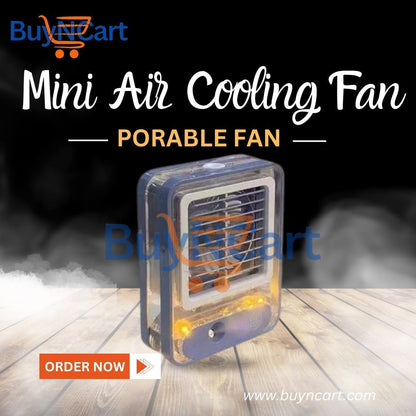 Portable Mini Air Cooling fan With USB Rechargeable - Buyncart