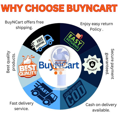 Portable USB Rechargeable Mini Hand - Held Fan – Portable, at Buyncart Online Store in Pakistan - Buyncart