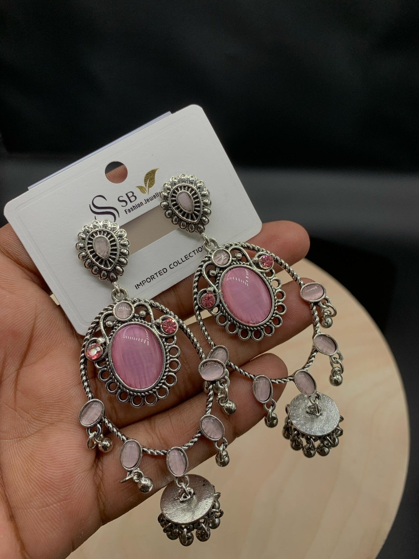 Premium Quality Antique Stone Earrings - Buyncart