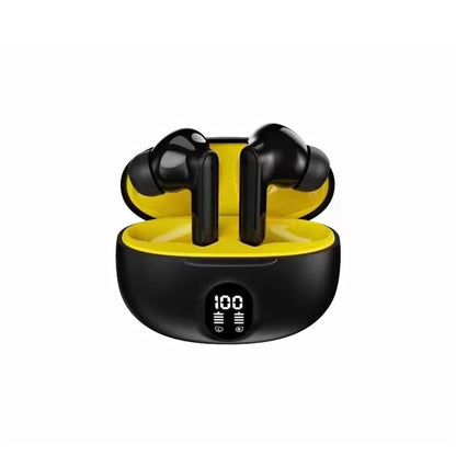Stereo ENC TWS 895B Bluetooth Earphones – Noise Cancelling, LED Display, Touch Control, Long Battery - Buyncart