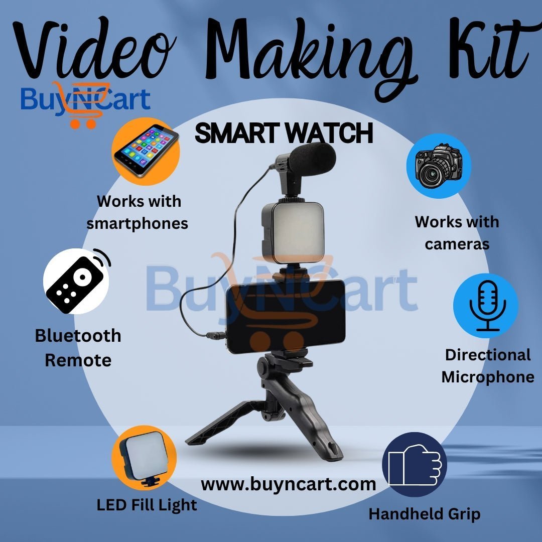 Vlogging Video Making Kit AY - 49 | All - in - One Video Kit | Best Online Store in Pakistan – BuyNcart - Buyncart