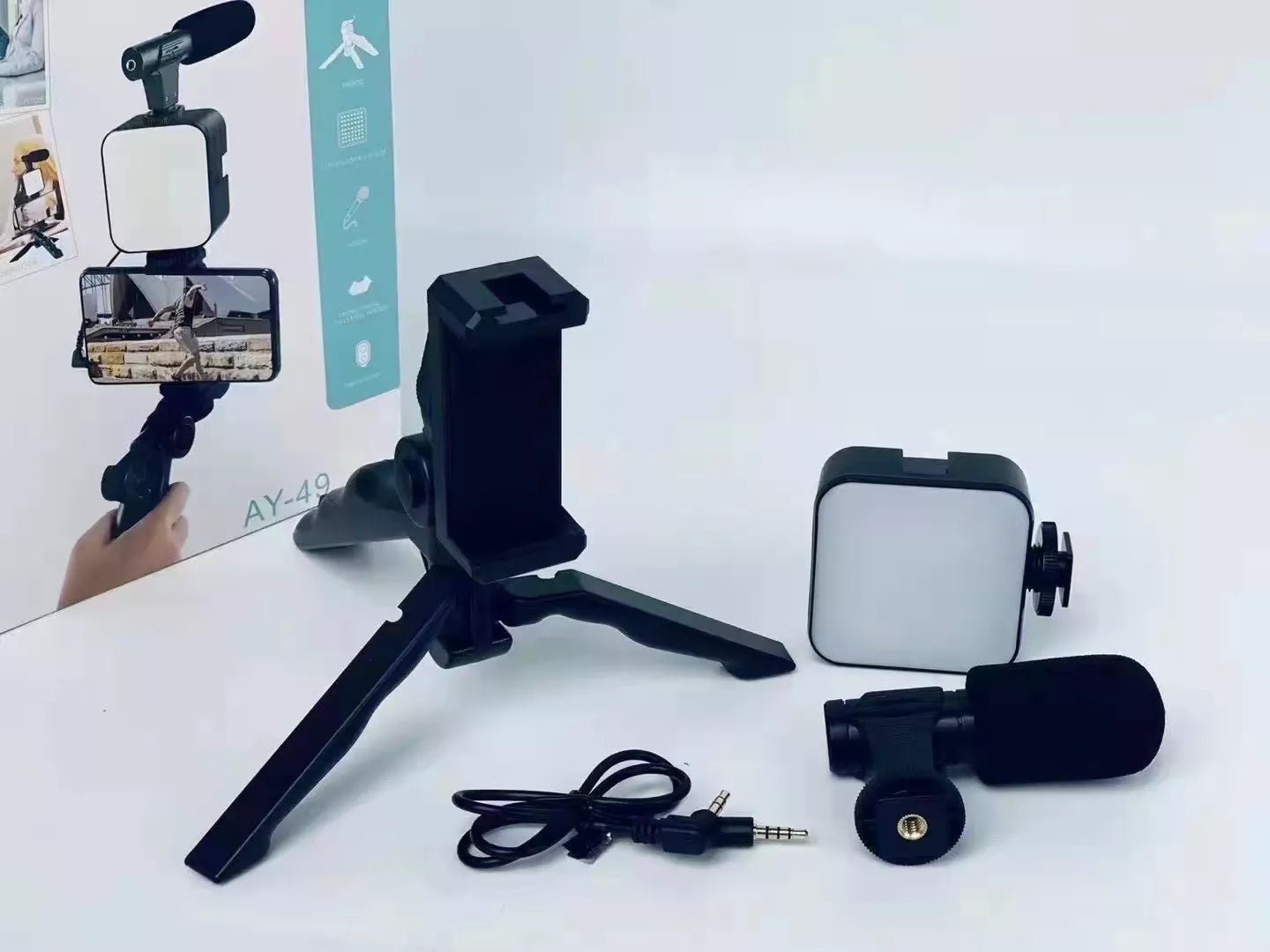 Vlogging Video Making Kit AY - 49 | All - in - One Video Kit | Best Online Store in Pakistan – BuyNcart - Buyncart