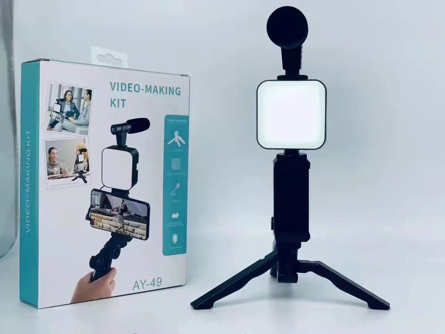 Vlogging Video Making Kit AY - 49 | All - in - One Video Kit | Best Online Store in Pakistan – BuyNcart - Buyncart