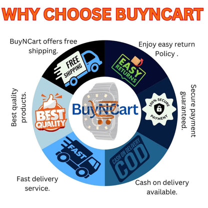 WSZ9 Smart Watch – Bluetooth Calling, Fitness Tracker & Health Monitoring | Best Smartwatch in Pakistan | BuyNCart - Buyncart