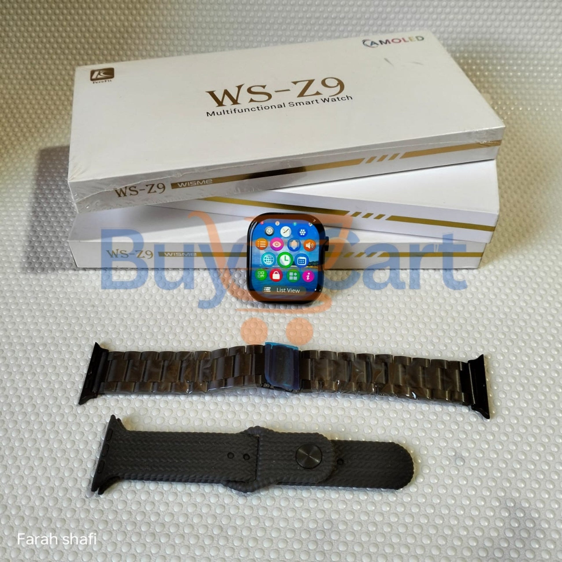WSZ9 Smart Watch – Bluetooth Calling, Fitness Tracker & Health Monitoring | Best Smartwatch in Pakistan | BuyNCart - Buyncart